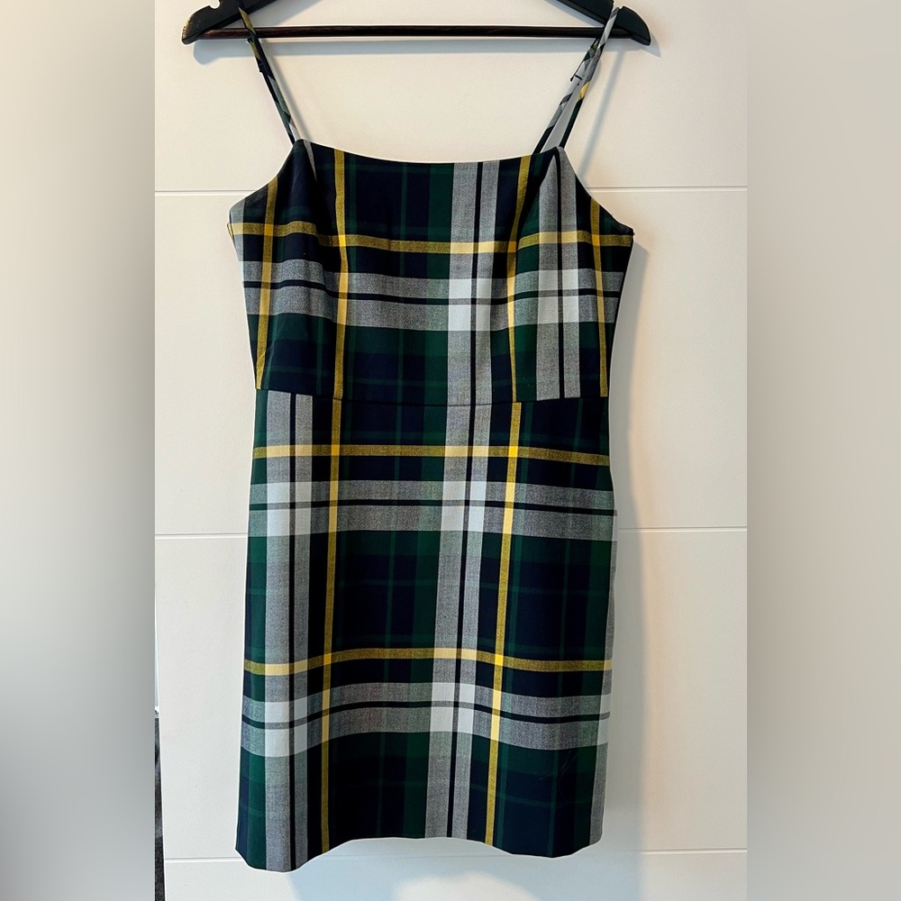 Plaid Wilfred Aritzia Mini Dress - Size 6